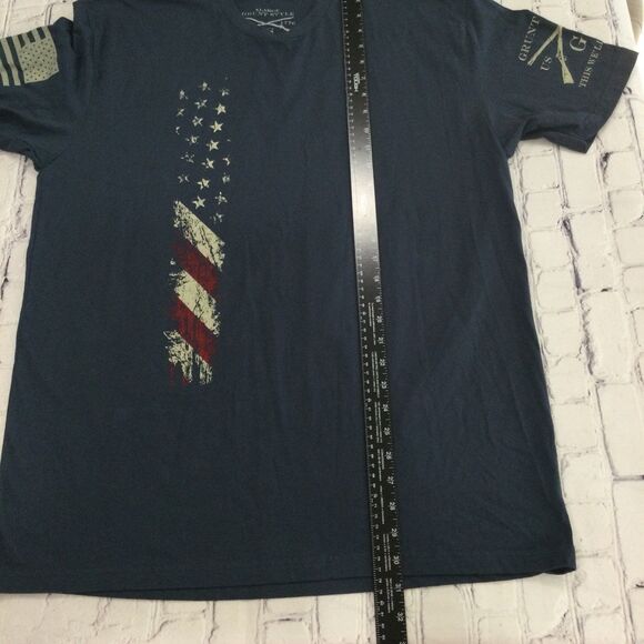 Grunt Style T-Shirt Men's Size XL Color Navy Blue This We’ll Defend Graphic Tee - Picture 4 of 10